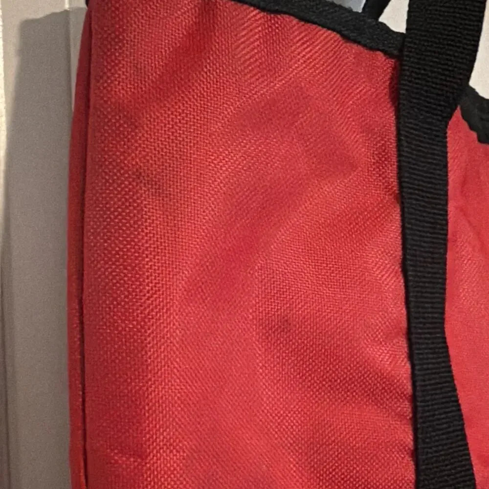 Coca-Cola Soda Advertising Tote Bag - Red Gray Black Colorway
